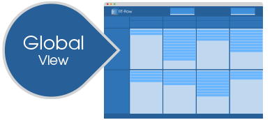 Vue globale du parcours de soin dans RT-Flow